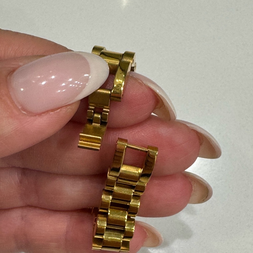 Gold Stainless Steel Bracelet - Picture 3 of 6